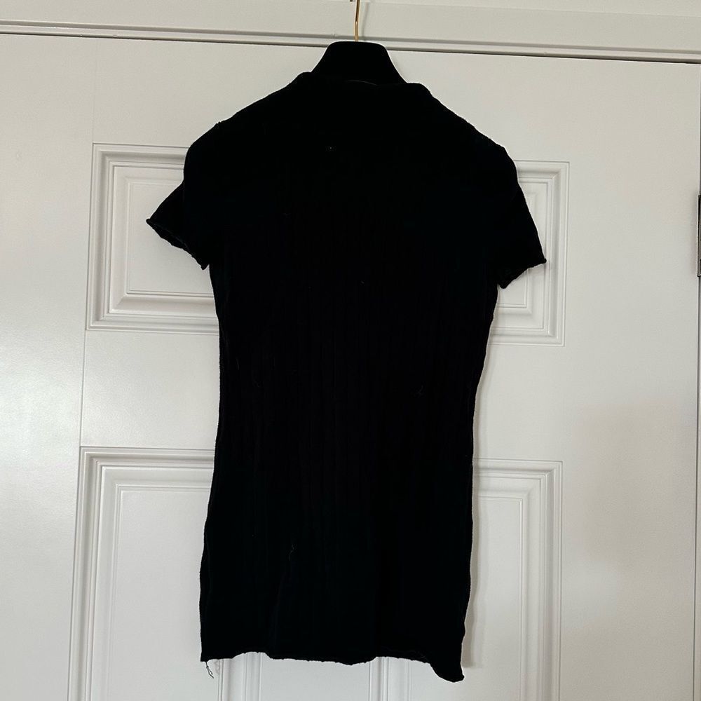 Women's
Button-Up Ribbed Knit Polo - Picture 3 of 4
